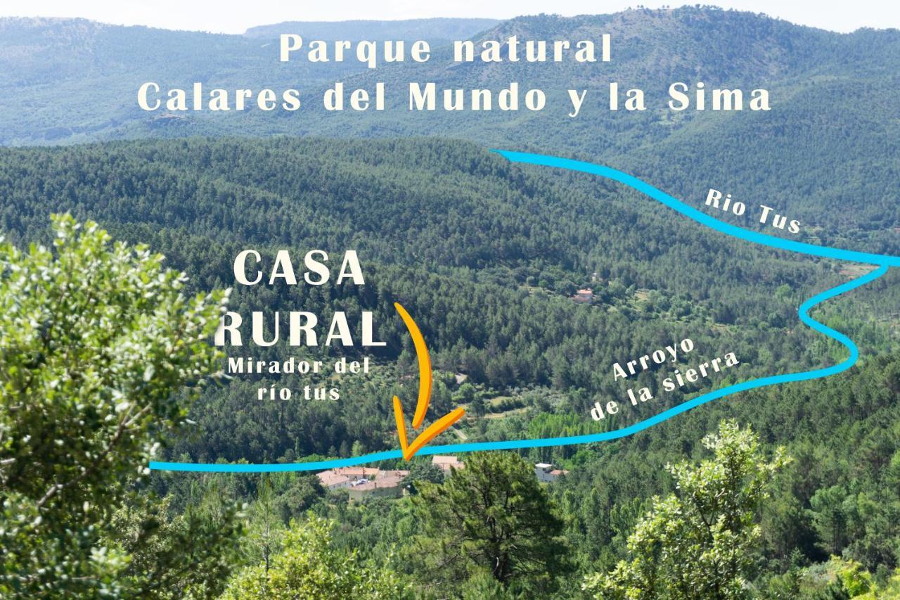 Casa Rural Mirador Del Rio Tus, En Yeste Exterior foto
